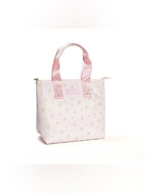 NWT LoveShackFancy x Target Yoobi Blooming Heirloom Ditsy Lunch Tote Pink  HTF